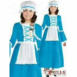 Amscan HOLIDAY: SPIRIT Colonial Girl