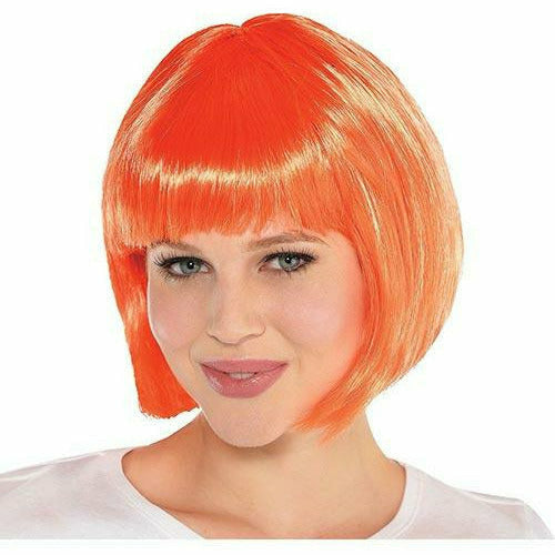 Amscan HOLIDAY: SPIRIT Orange Bob Wig