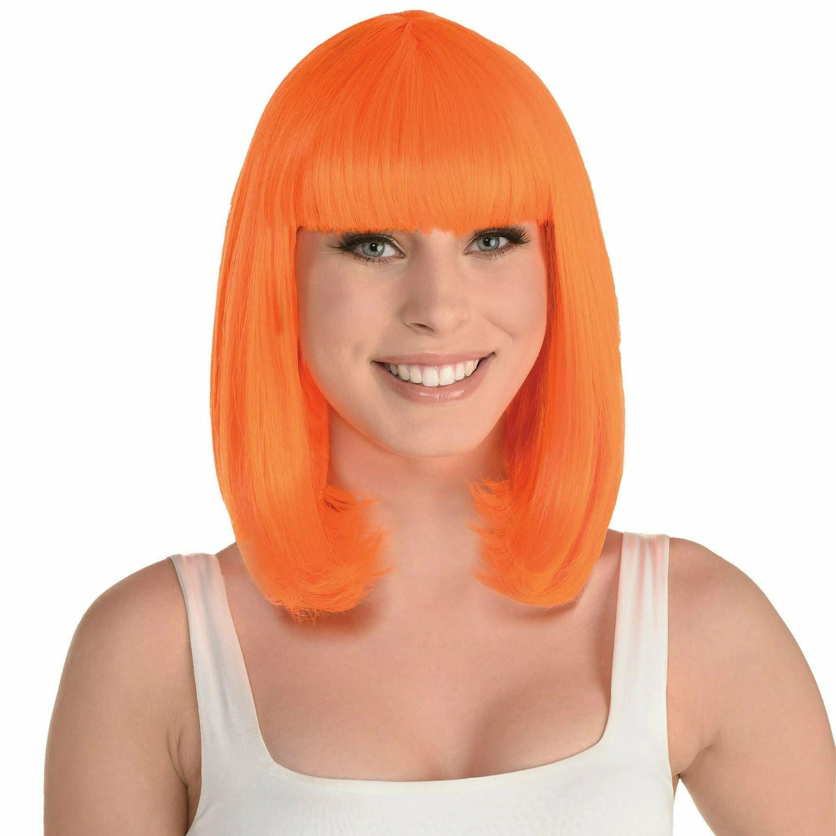 Amscan HOLIDAY: SPIRIT Orange Long Bob Wig