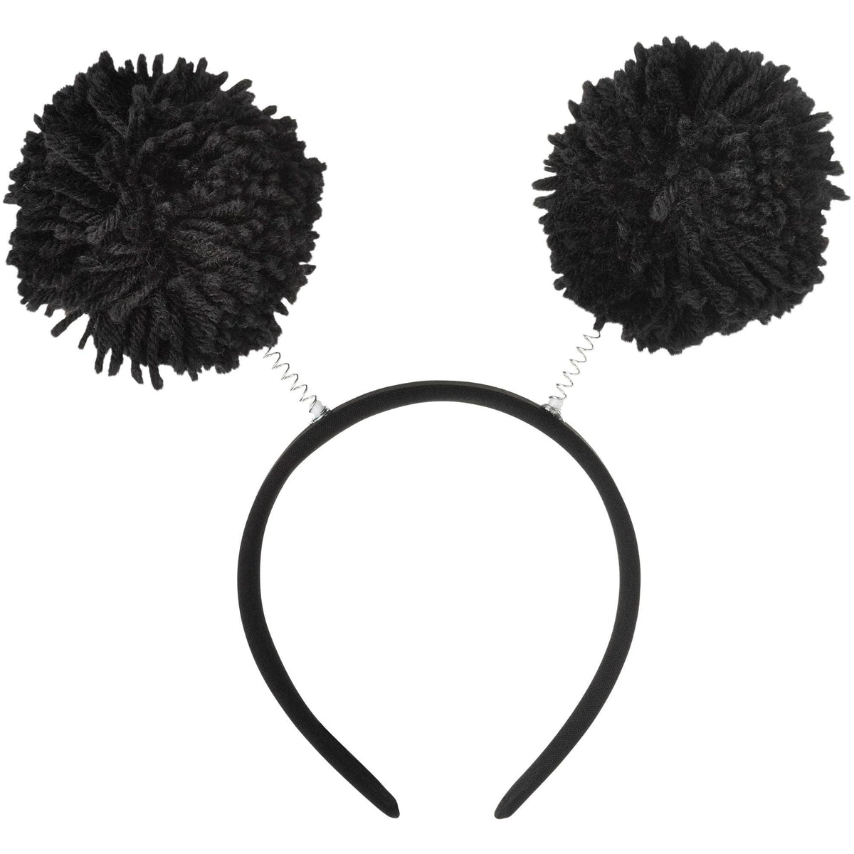 Amscan HOLIDAY: SPIRIT Pom Pom Headbopper - Black