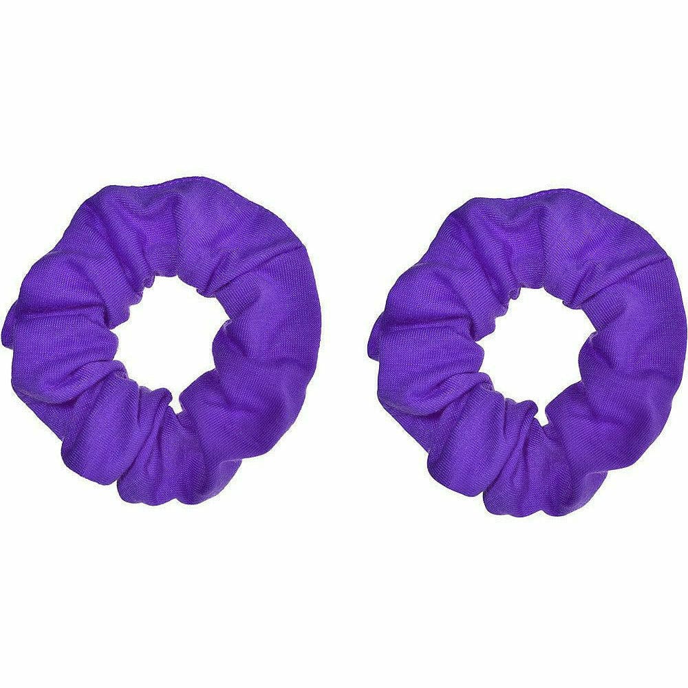 Amscan HOLIDAY: SPIRIT Purple Hair Scrunchies 2ct