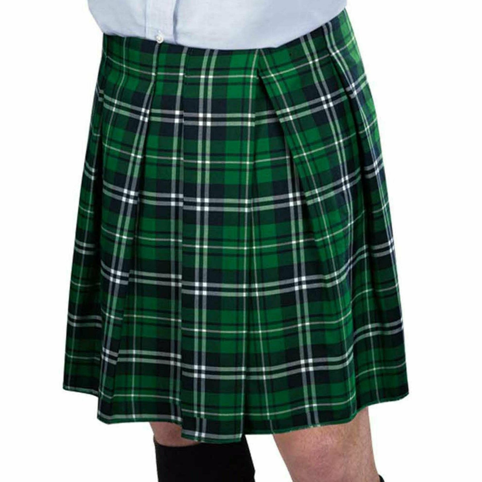 Amscan HOLIDAY: ST. PAT'S Green Plaid Kilt - Adult