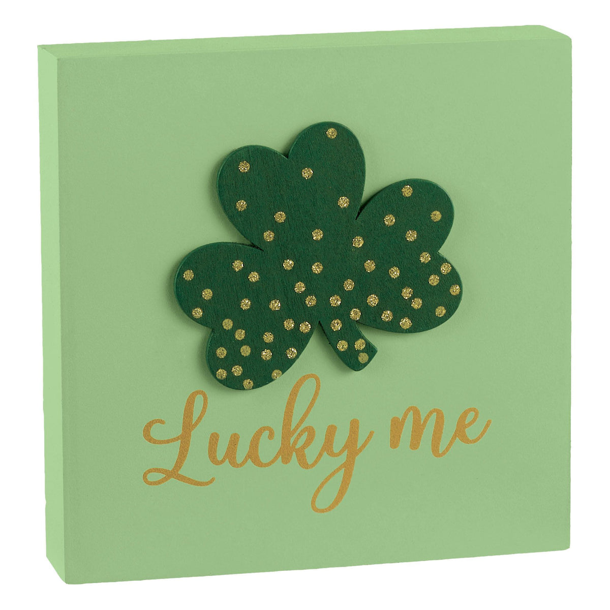 Amscan HOLIDAY: ST. PAT&#39;S Lucky Me Square Standing Plaque