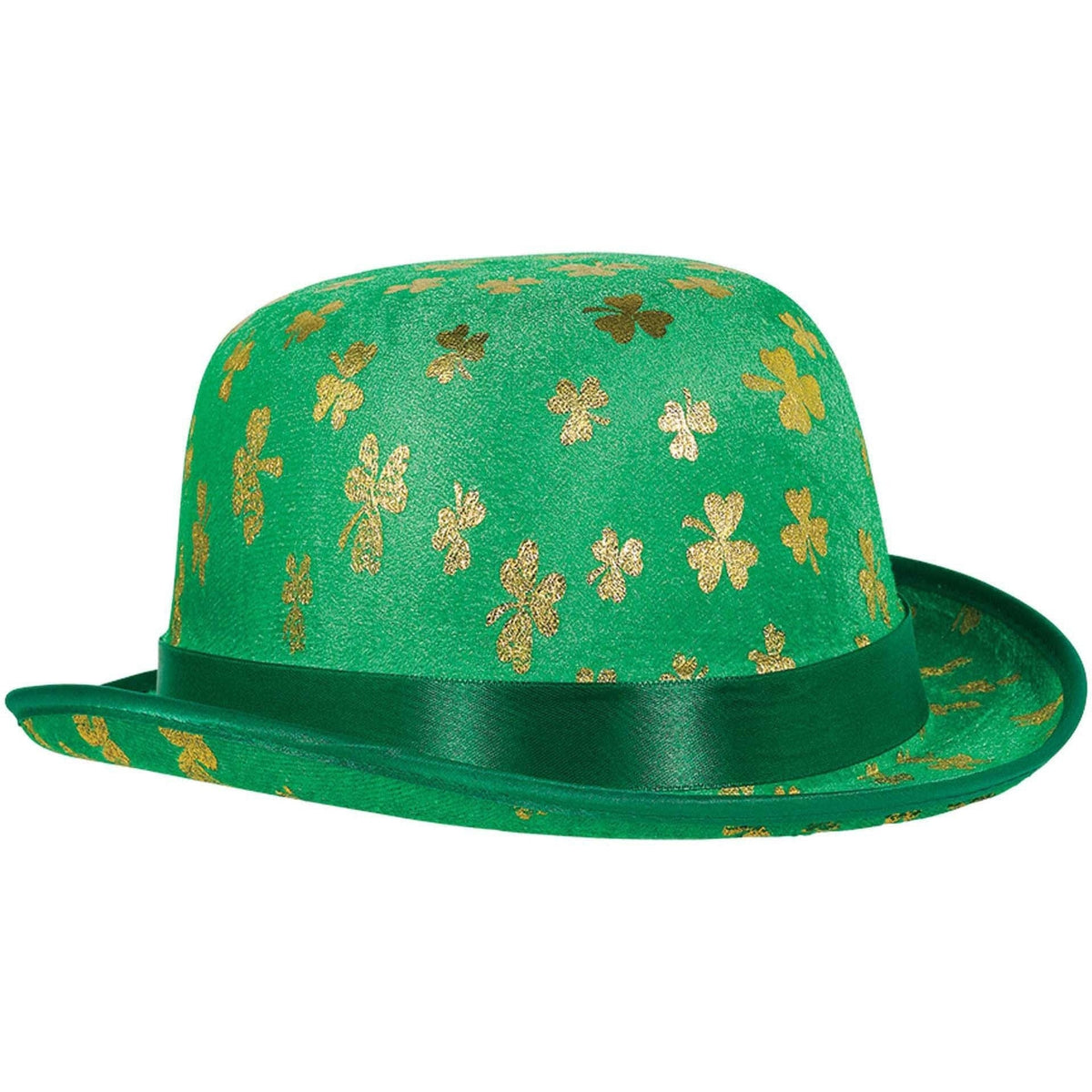 Amscan HOLIDAY: ST. PAT&#39;S St. Patrick&#39;s Day Gold Shamrock Derby Hat