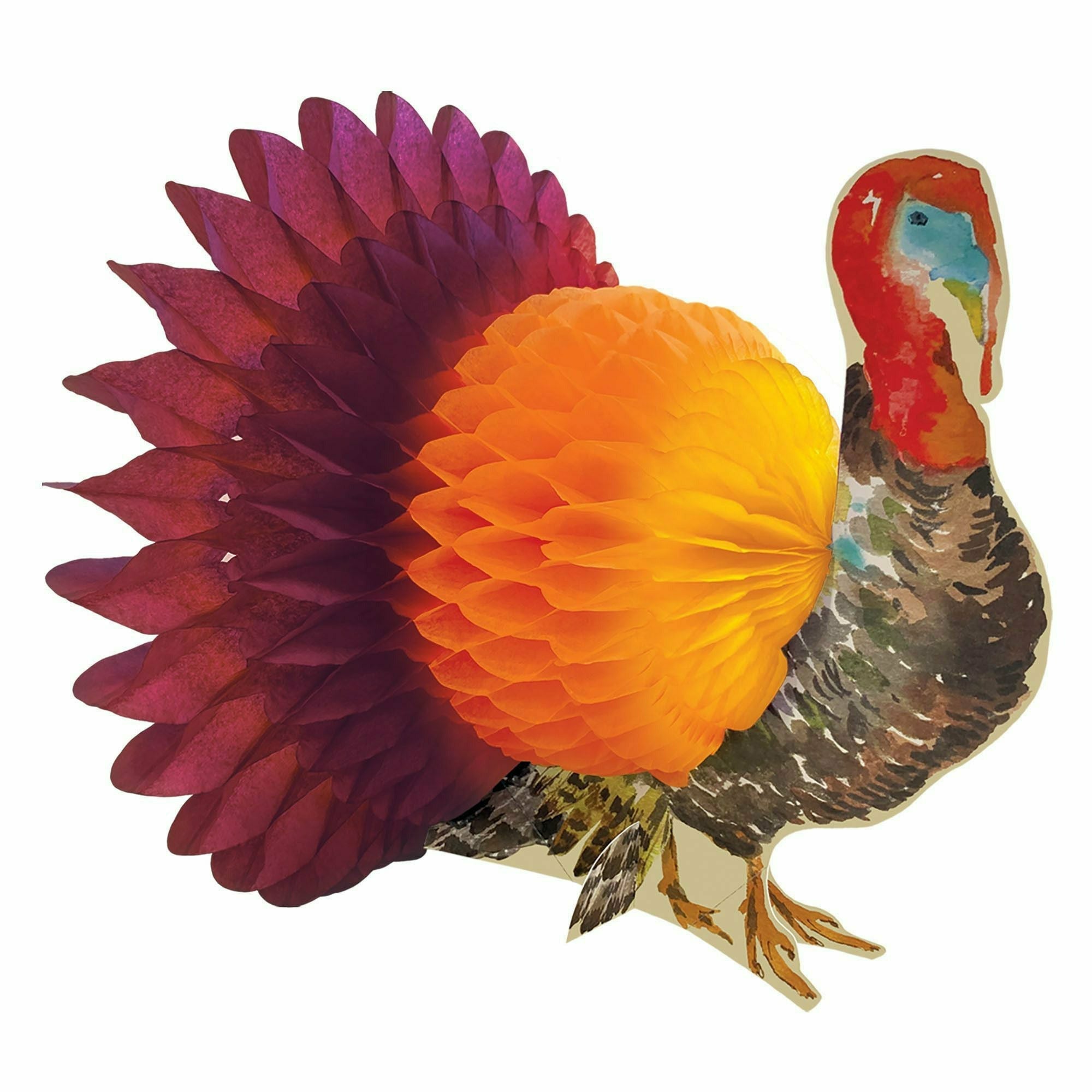 Amscan HOLIDAY: THANKSGIVING Honeycomb Turkey Centerpiece