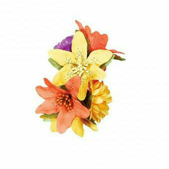 Amscan LUAU RAINBOW HAIR CLIP