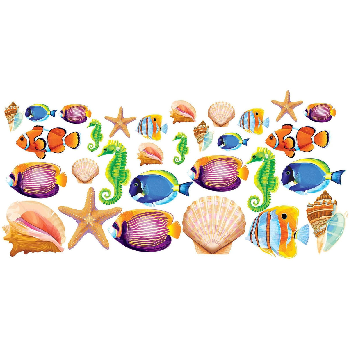 Amscan LUAU Sea Life Cutout Assortment