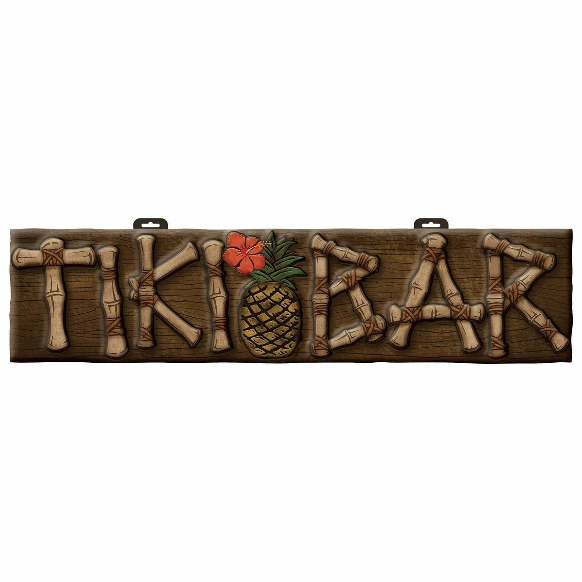 Amscan LUAU Tiki Bar Vac Form Sign