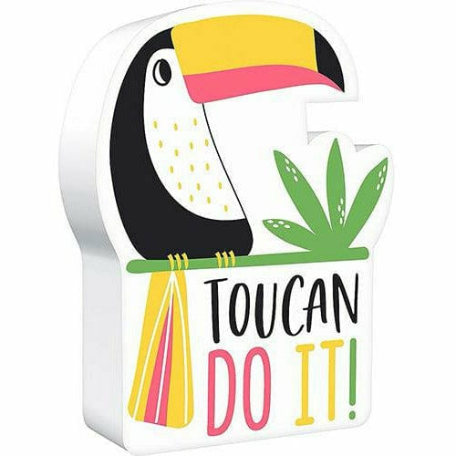 Amscan LUAU Toucan Block Sign