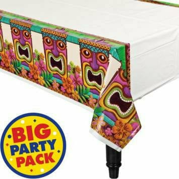 Amscan LUAU TROPICAL TIKI TABLE COVER