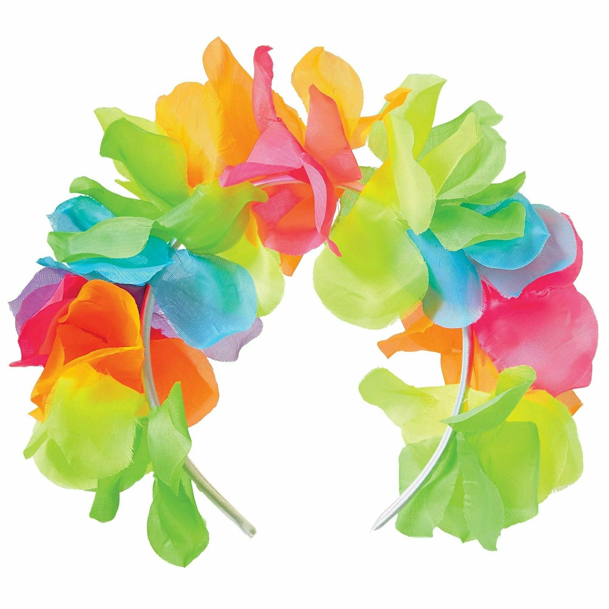 Amscan LUAU Wearables Summer Flower Lei Headband