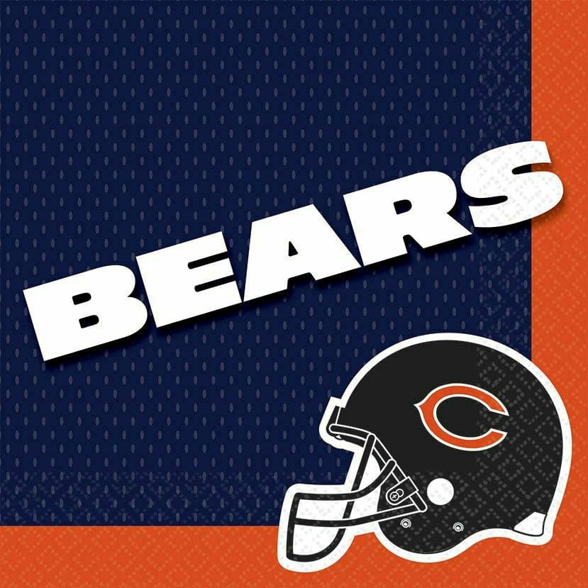 Amscan NFL Chicago Bears Luncheon Napkins