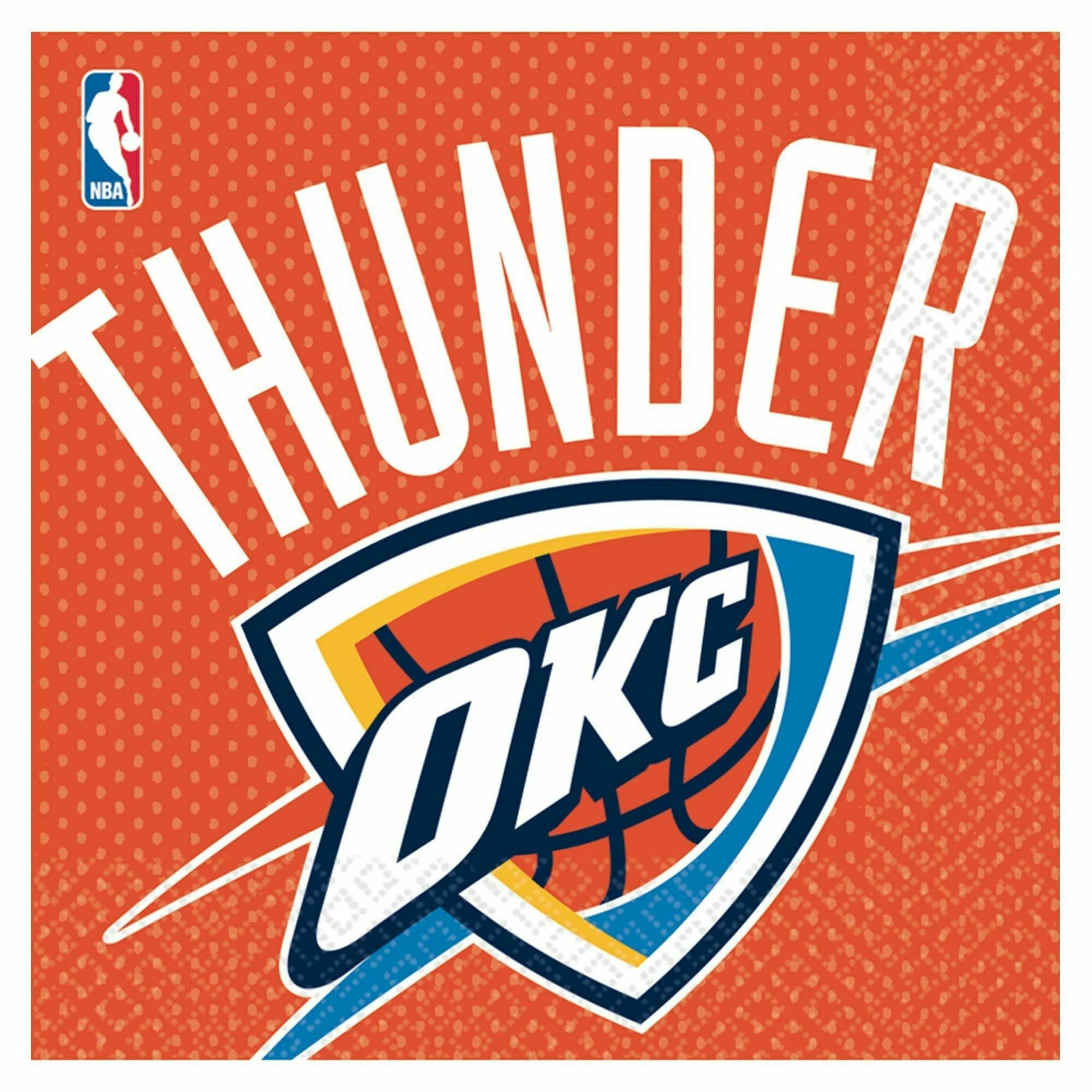 Amscan Oklahoma City Thunder Lunch Napkins