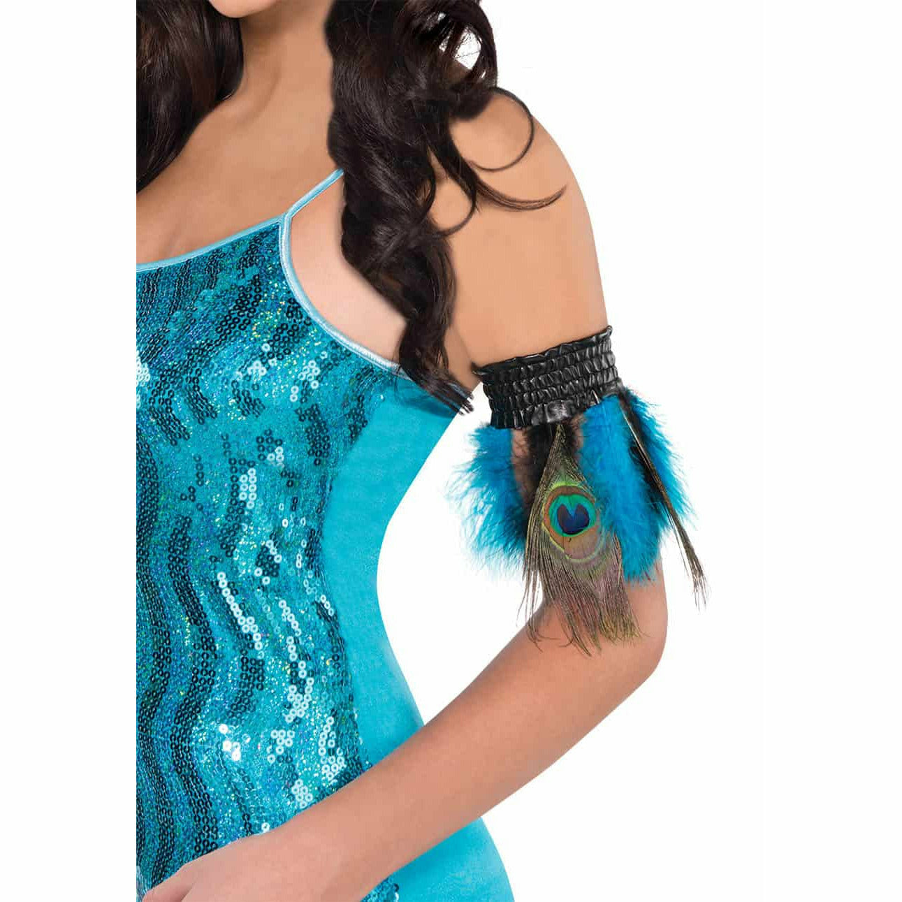 Amscan Peacock Feather Cuffs