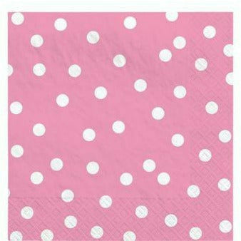 Amscan Pink Confetti Lunch Napkins