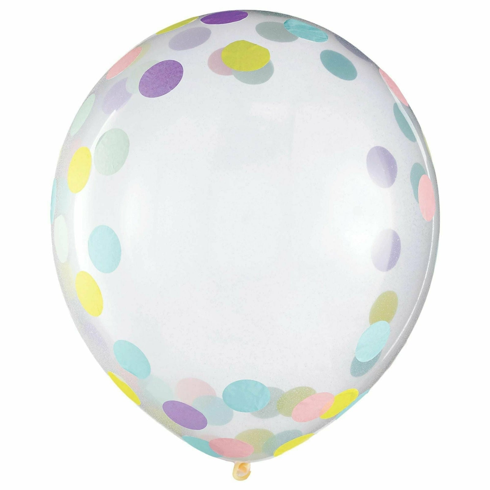 Amscan Pretty Pastels Confetti Latex Balloons