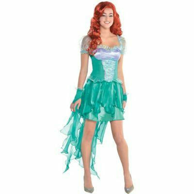 Amscan small 2-4 Adult Women&#39;s Little Mermaid Ariel Costume