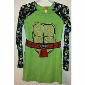 Amscan Teenage Mutant Ninja Turtles Cosplay Long Sleeve Dress Shirt Raphael