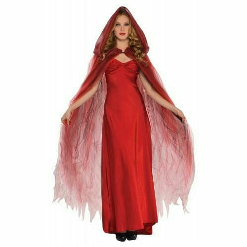 Amscan Temptress Cape Adult Costume Red