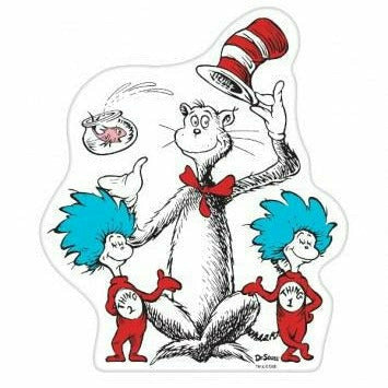 Amscan THEME: 100 DAYS OF SCHOOL Dr. Seuss Small Cutout