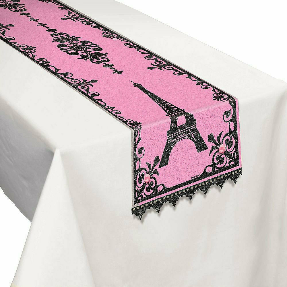 Amscan THEME A Day in Paris Table Runner