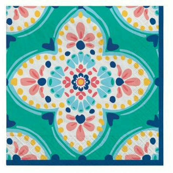 Amscan THEME Boho Vibes Lunch Napkins