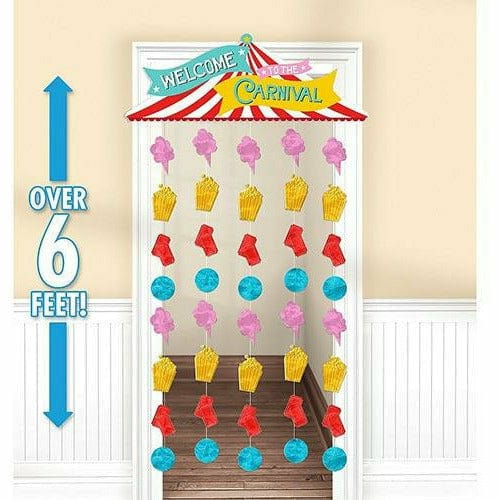 Amscan THEME Carnival Doorway Curtain