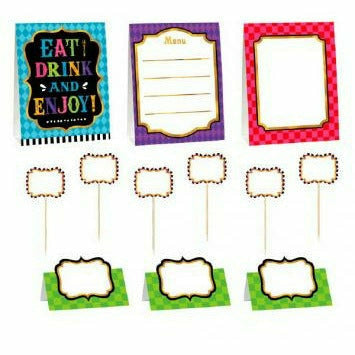 Amscan THEME Mad Tea Party Buffet Kit