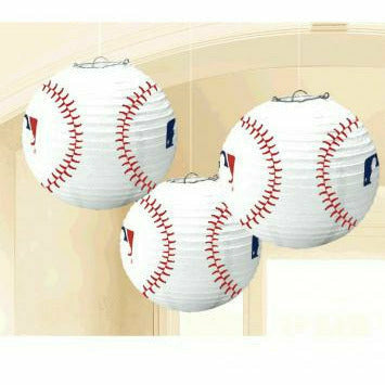 Amscan THEME: SPORTS BASEBALL PAPER LANTERNS