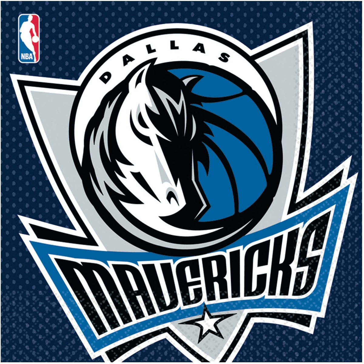 Amscan THEME: SPORTS Dallas Mavericks Luncheon Napkins