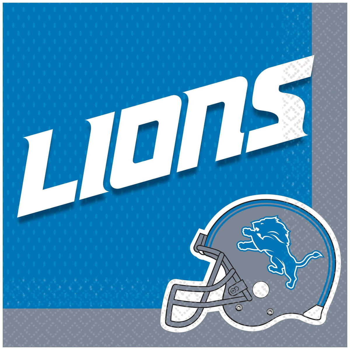 Amscan THEME: SPORTS Detroit Lions Lunch Napkins