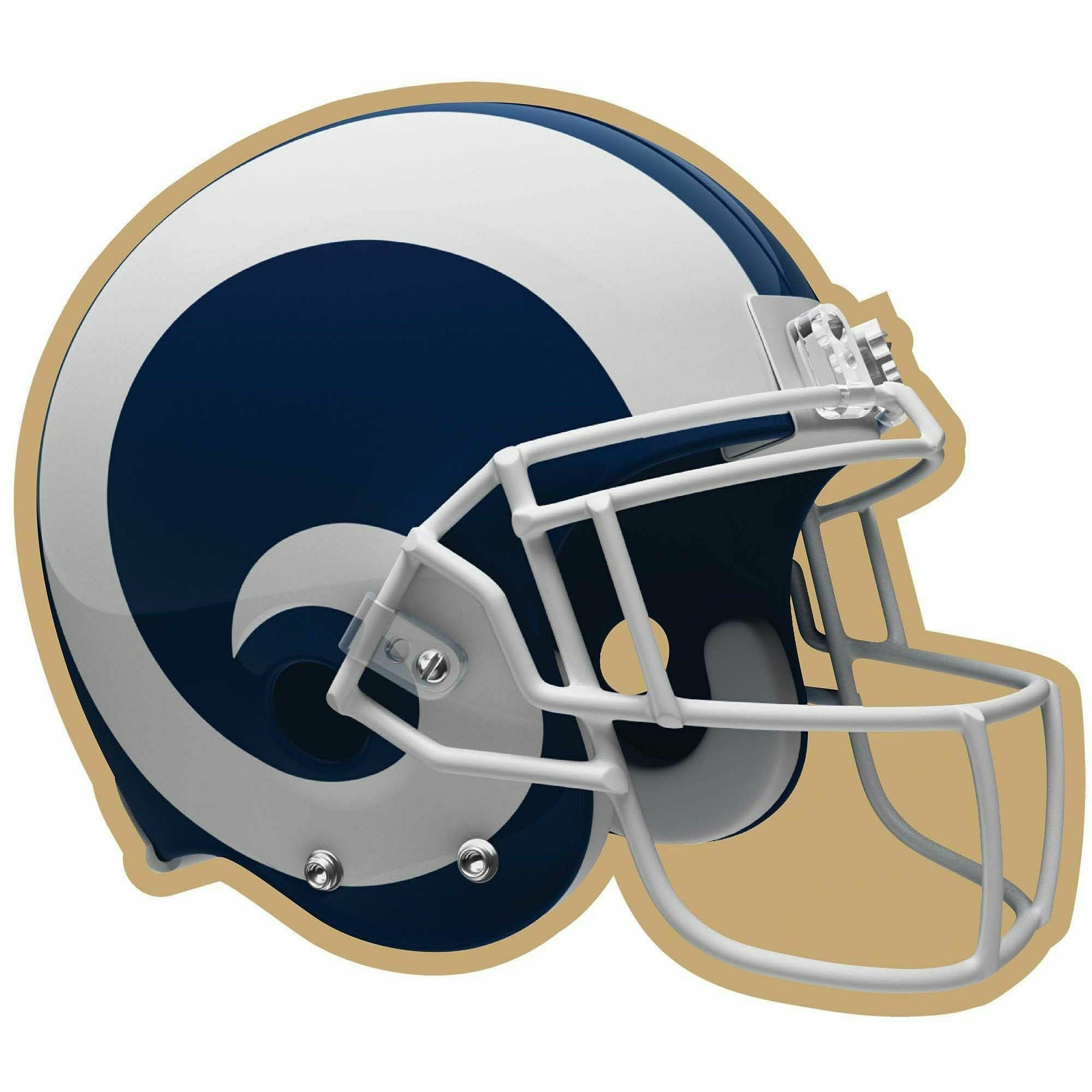 Amscan THEME: SPORTS Los Angeles Rams Cutout