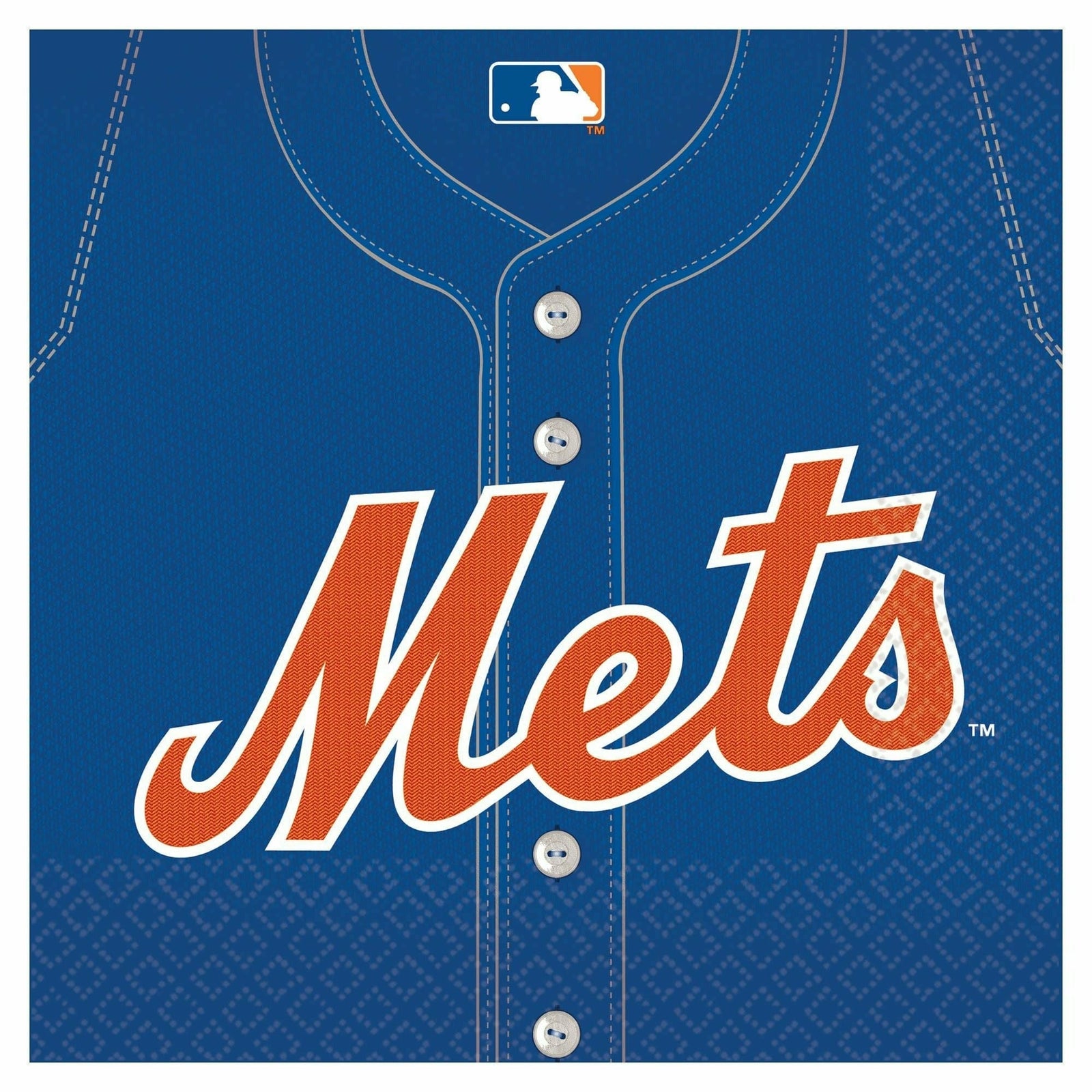 Amscan THEME: SPORTS NY Mets Lunch Napkins