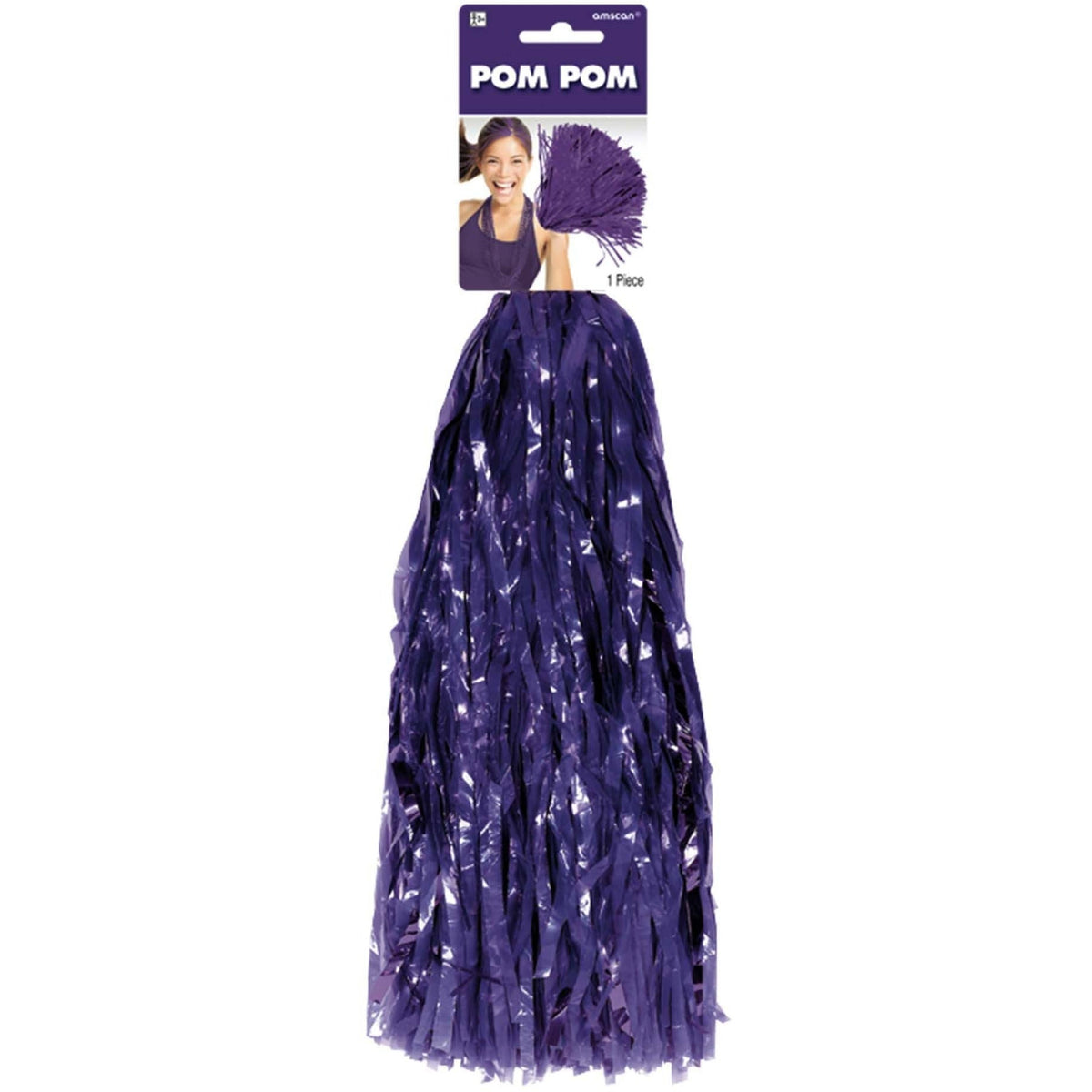 Amscan THEME: SPORTS POM POM PURPLE