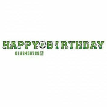 Amscan THEME: SPORTS Soccer Custom Bday Banner