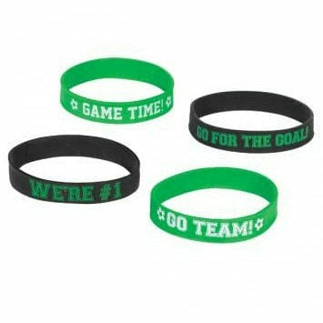 Amscan THEME: SPORTS SOCCER RUBBER BRACELETS