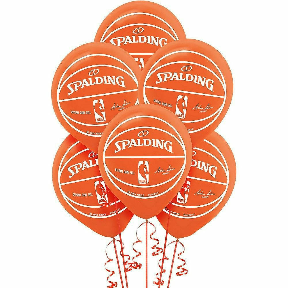 Amscan THEME: SPORTS Spalding Latex Balloons 6ct, 12&quot;