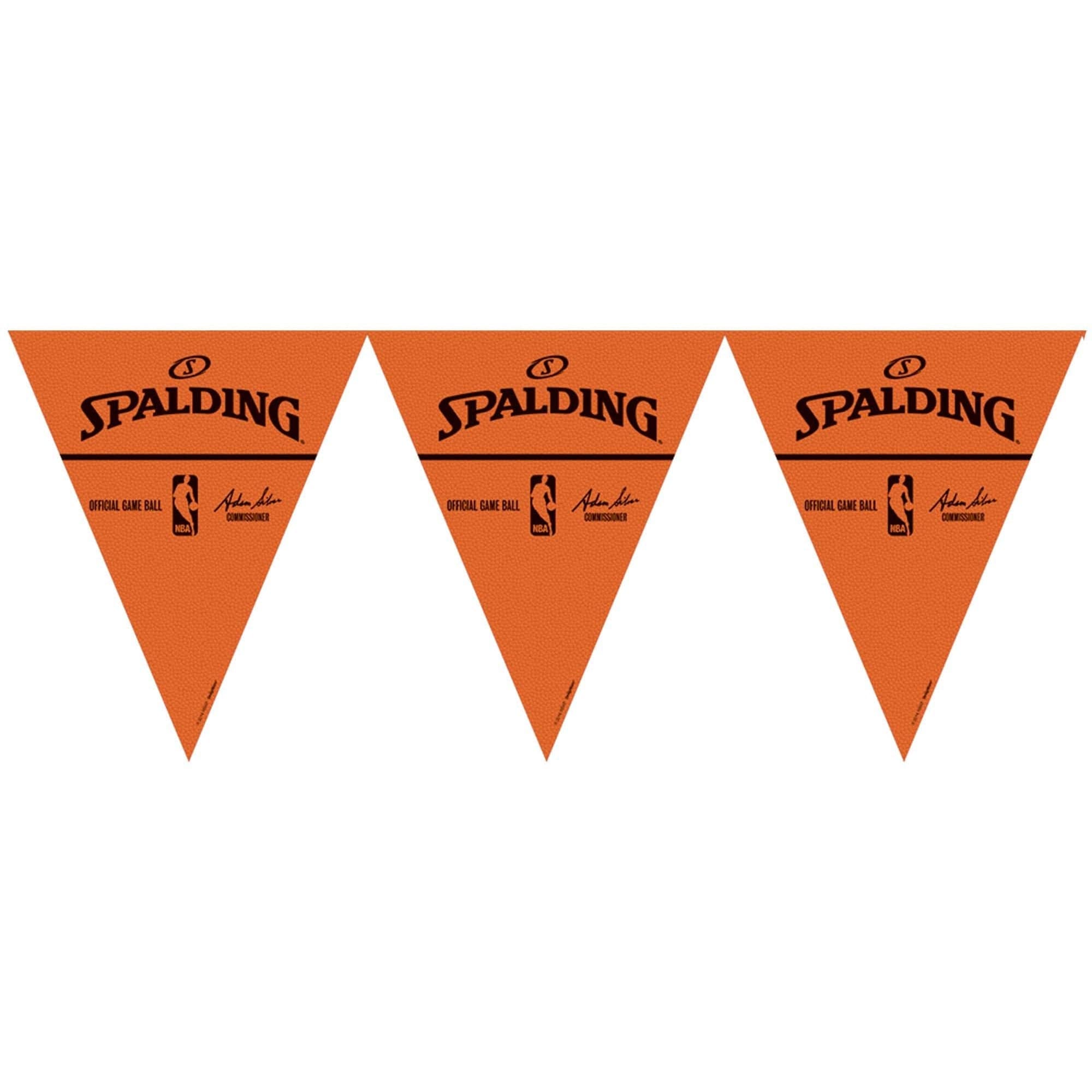 Amscan THEME: SPORTS Spalding NBA Basketball Pennant Banner