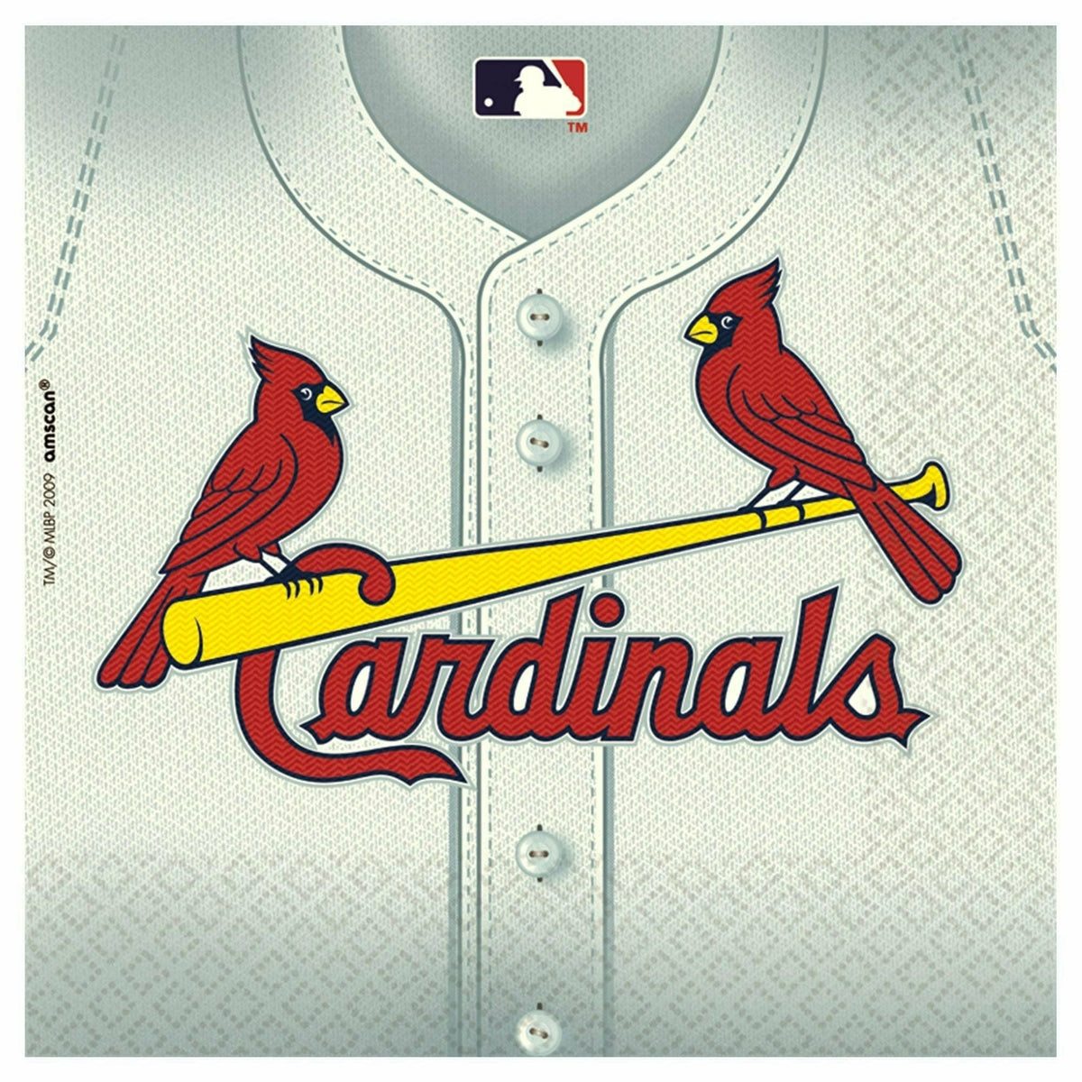 Amscan THEME: SPORTS St. Louis Cardinals Lunch Napkins