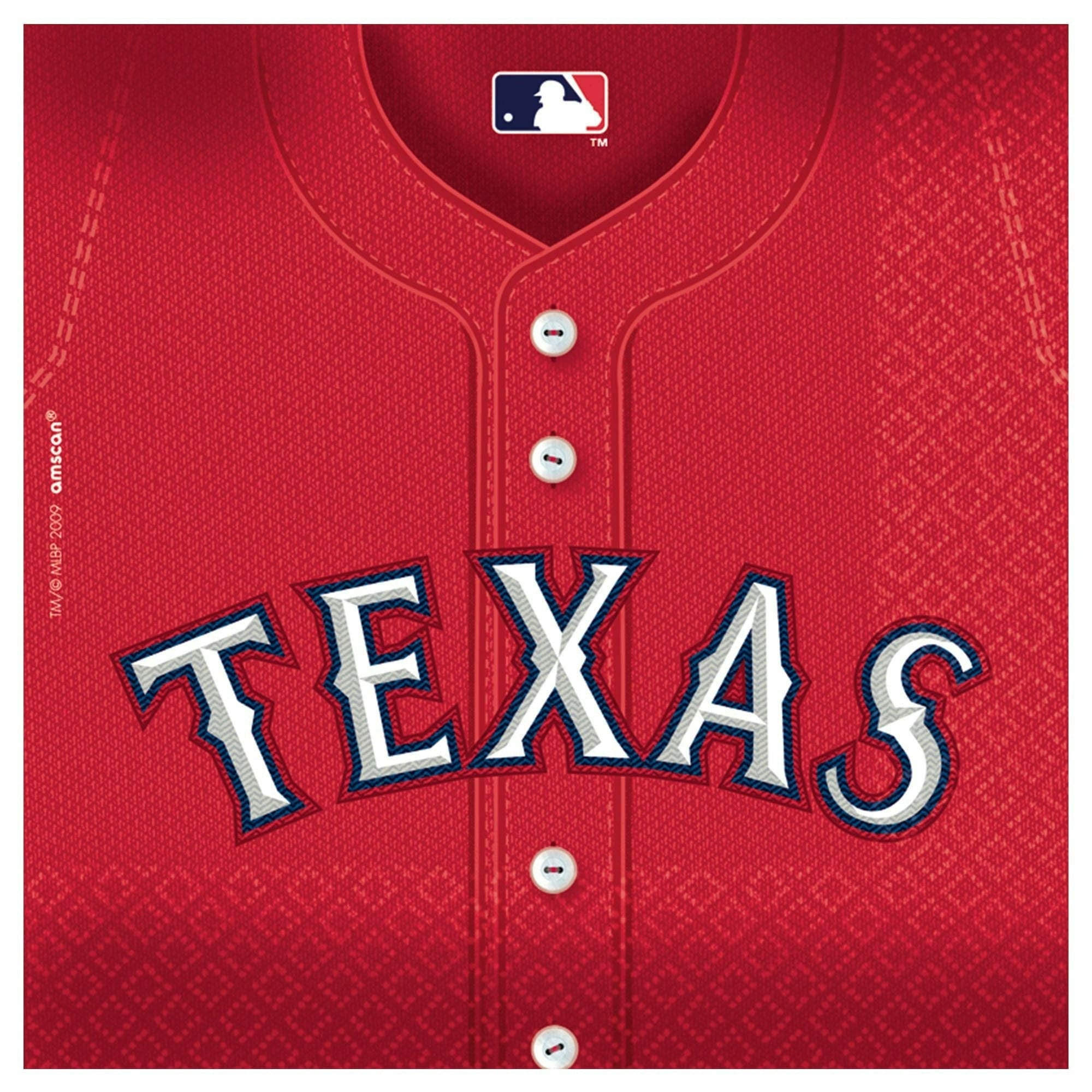 Amscan THEME: SPORTS Texas Rangers™ Luncheon Napkins