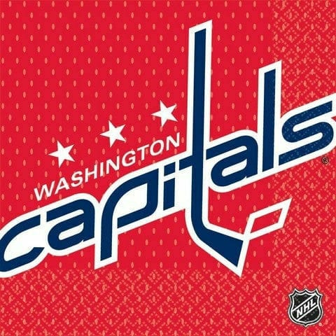 Amscan THEME: SPORTS Washington Capitals Lunch Napkins