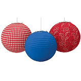 Amscan THEME Western Paper Lanterns