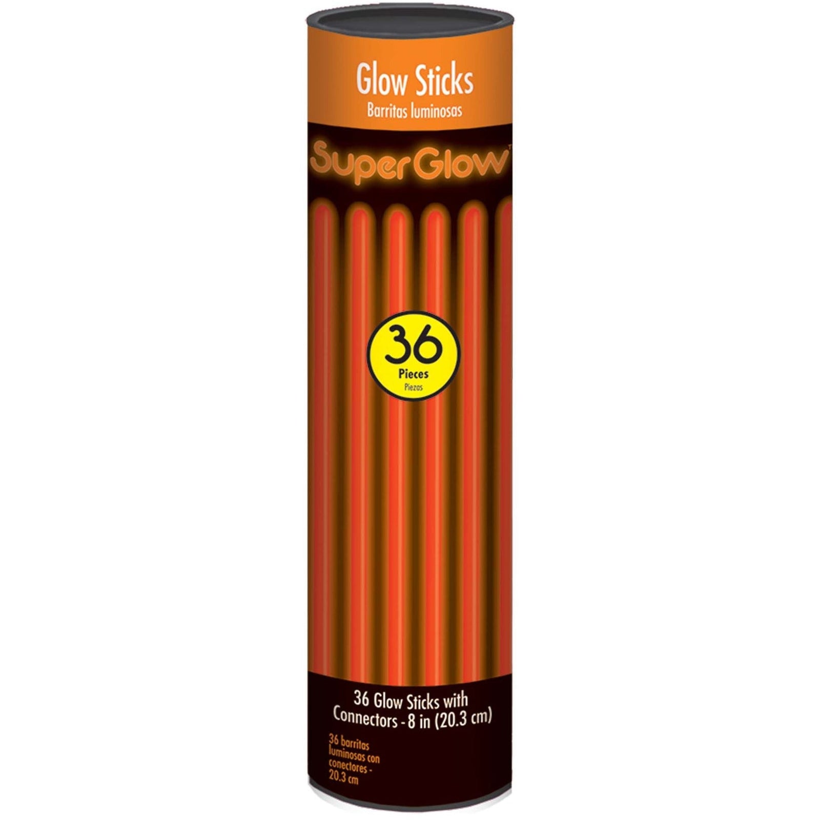 Amscan TOYS 8" Glow Stick Tube-Orange