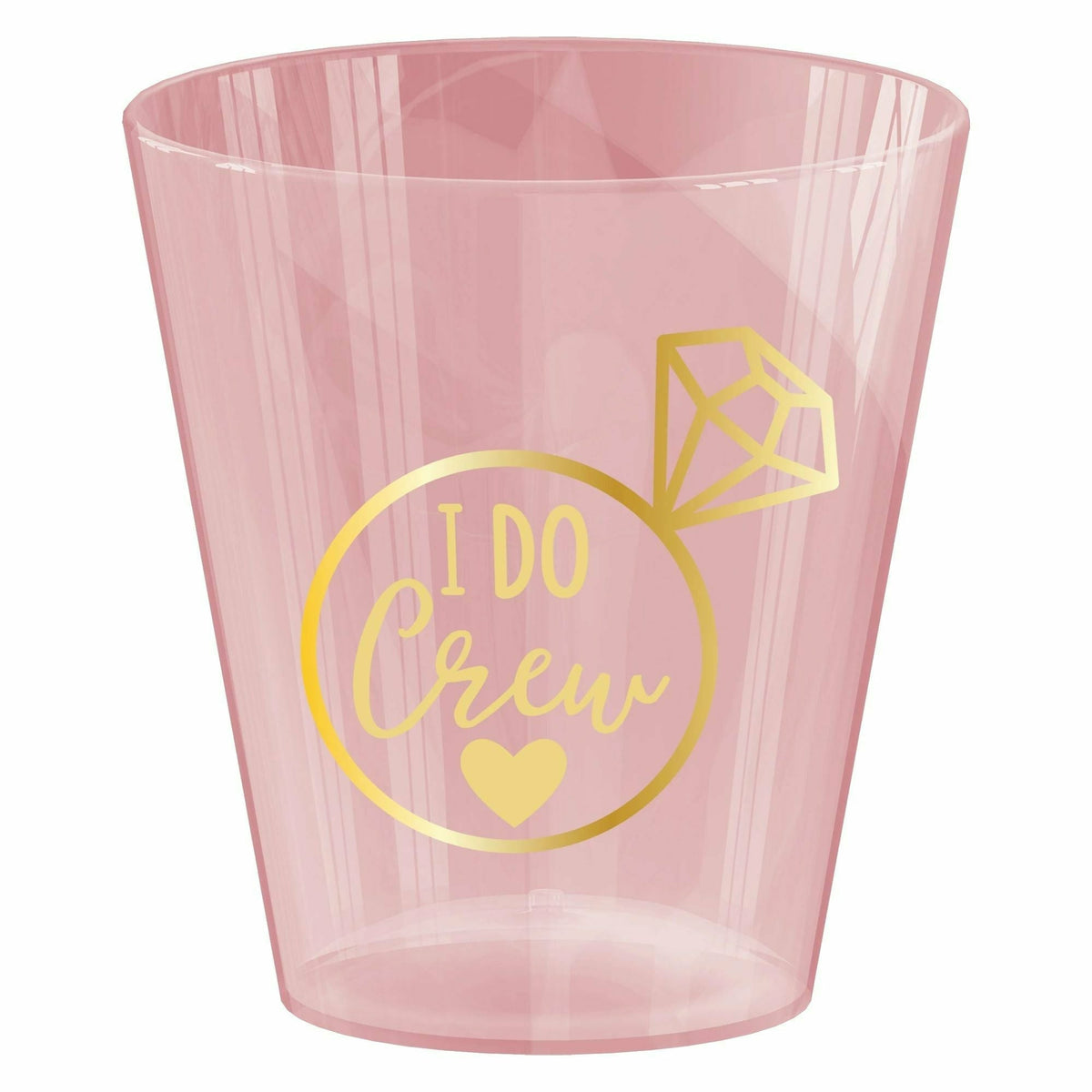 Amscan WEDDING I Do Crew Bachelorette Shot Glasses