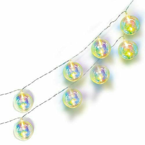 Amscan WEDDING Iridescent Globe LED String Lights