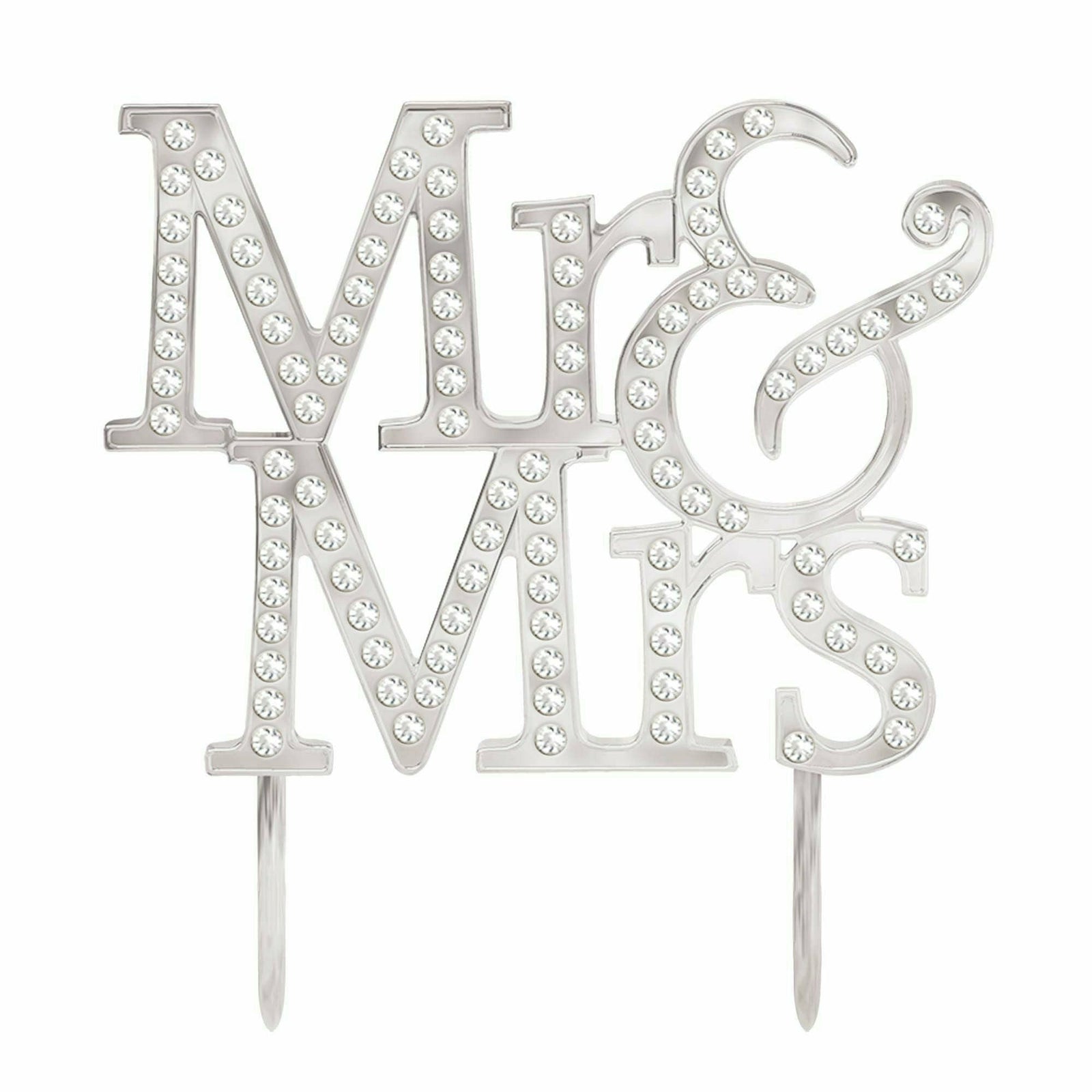 Amscan WEDDING "Mr. & Mrs." Cake Topper