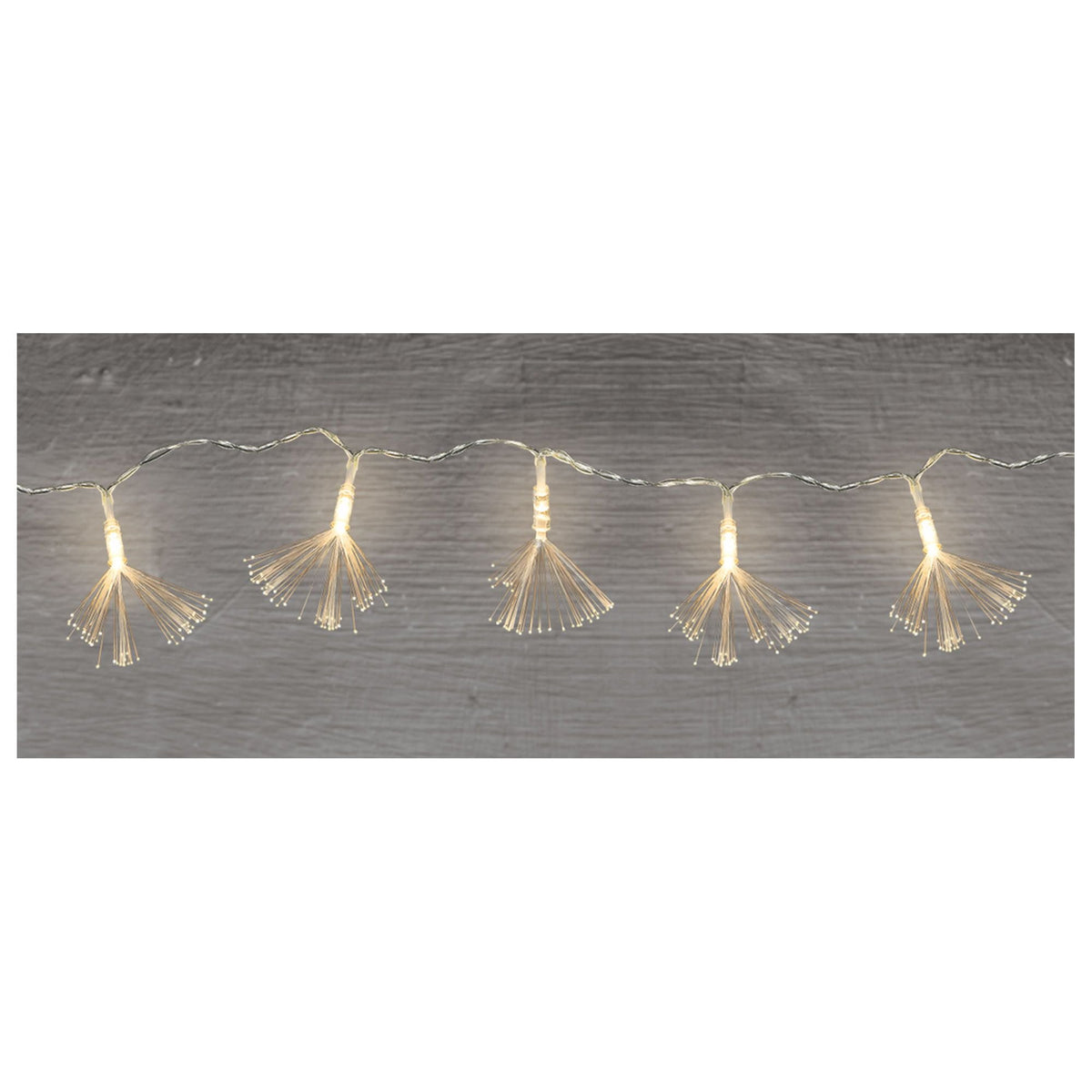 Amscan WEDDING Tassel Battery Operated LED String Lights