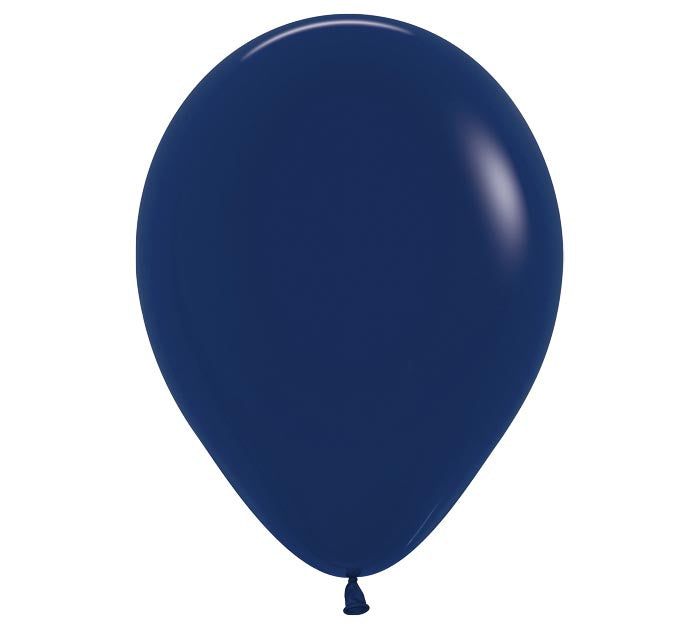 Fashion Navy Blue Latex Balloon 1ct, 5" 