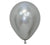 Reflex Silver Latex Balloon 5"