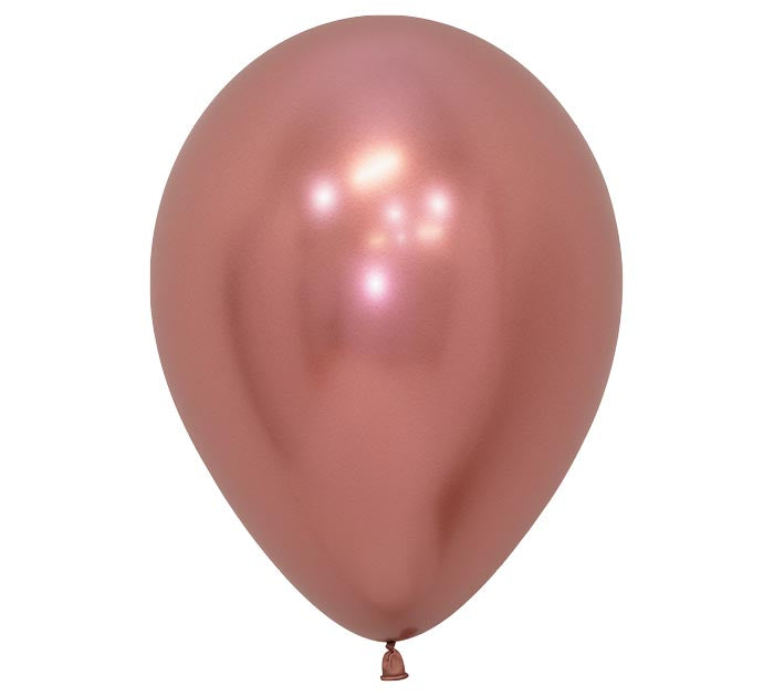 Reflex Rose Gold Latex Balloon 1ct, 5&quot;